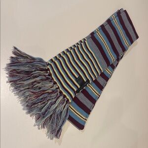 Marc Jacobs Multicolor Striped Scarf